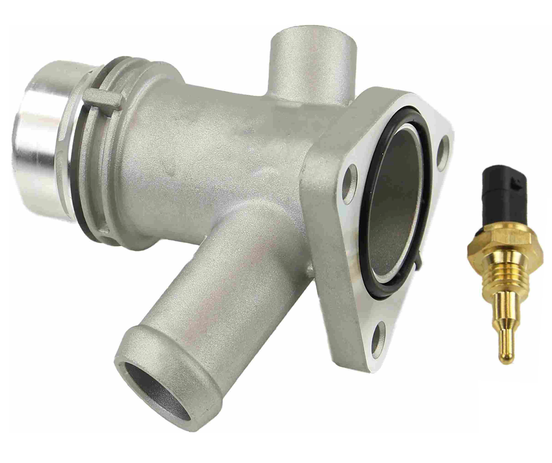 BMW G01 X3 M40i Coolant Hose Flange W/Temp Sensor By Rein 11118619408 (Upgraded) – image 2