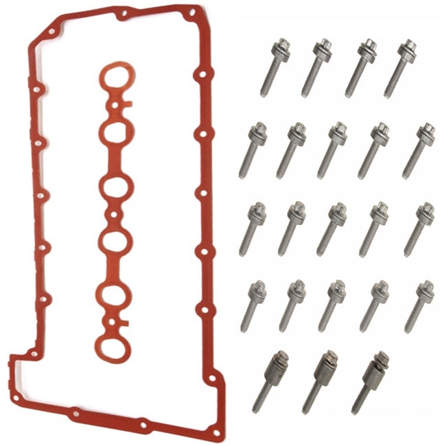 BMW E60/E61 5-Series Engine Valve Cover Gasket Kit W/ Bolts OEM 11127581215 (2006-2007) – image 6