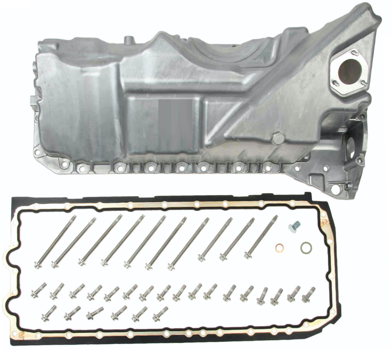 BMW F10 5-Series Engine Oil Pan Kit By Uro 11137556663