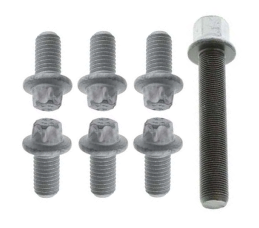 BMW F25 X3 s/xDrive28i Crankshaft Pulley Bolt Set OEM 11217614270 – image 5