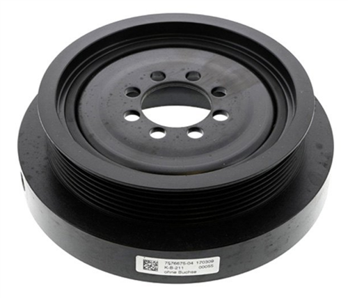 BMW X1 xDrive35i Crankshaft Pulley-Vibration Damper OEM 11237576675 (2013-2015)
