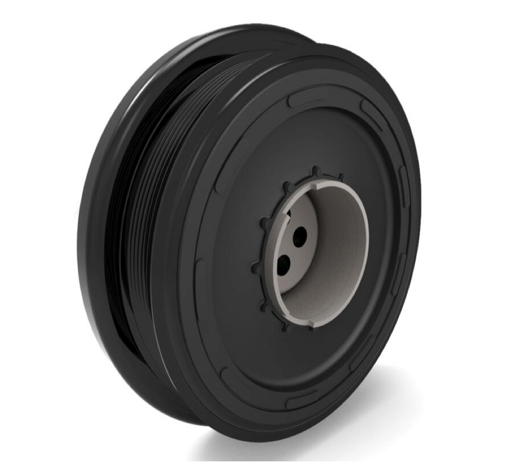 BMW X5 30d Crankshaft Pulley-Vibration Damper OEM 11237800026 (Euro Model X5 30d Only)