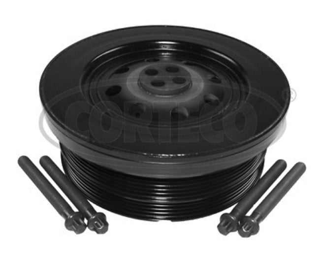 BMW E70 X5 35d Crankshaft Pulley-Vibration Damper OEM 11238511371