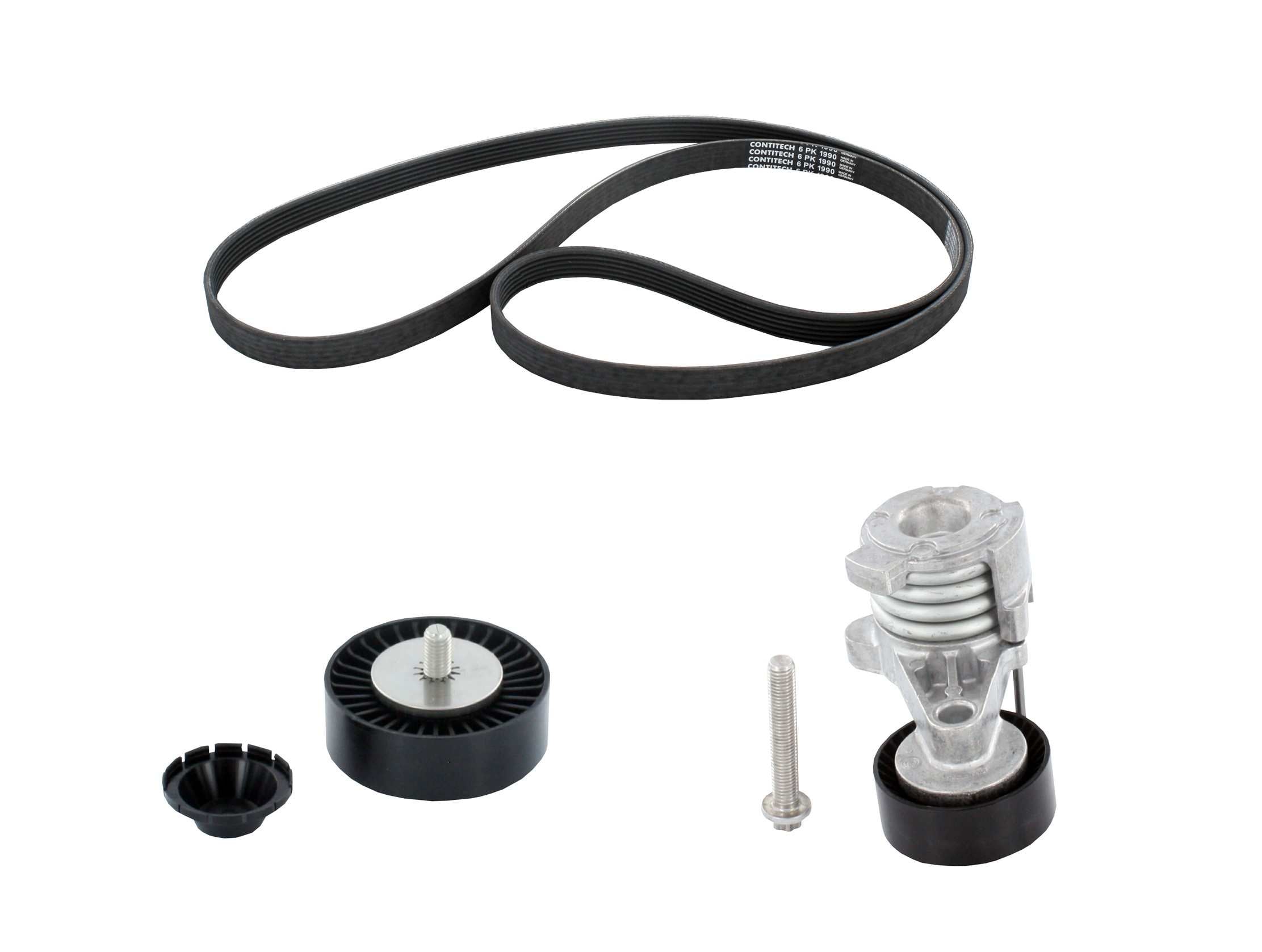 BMW X5 3.0si & xDrive30i Belt Tensioner Kit OEM 11288624196 – image 11