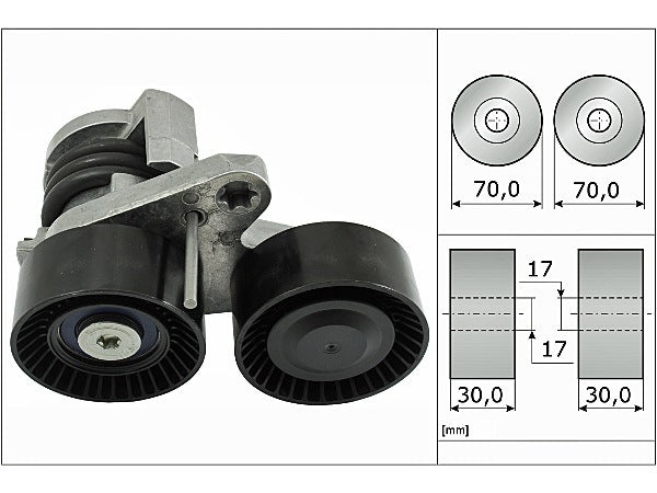 BMW E84 X1 xDrive35i Engine Belt Tensioner OEM 11287582946 – image 6