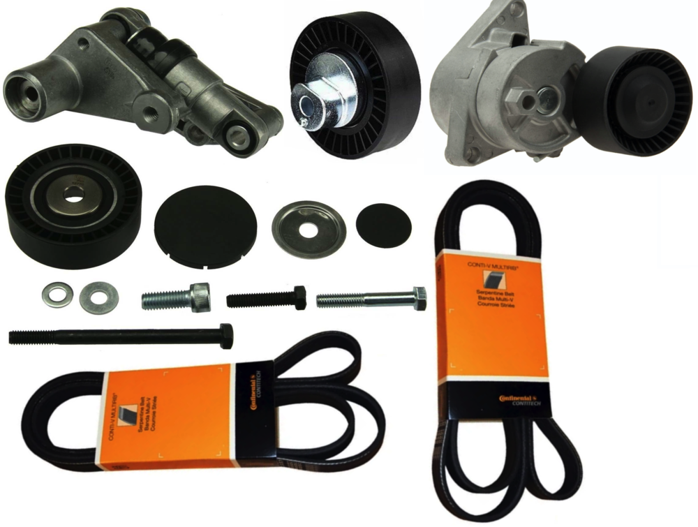 BMW E60 5-Series Belt Tensioner Refresh Kit W/ Hydraulic Upgrade OEM (2004-2005)