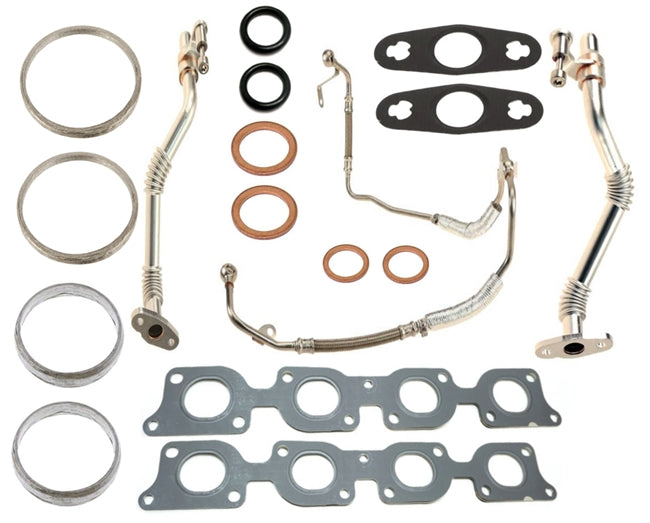 BMW F01 750i & 750li Turbo Oil Line Kit By Gates