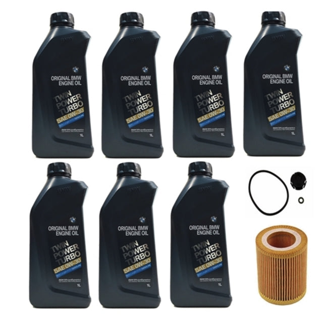BMW F30 3-Series Oil Filter Service Kit OEM 83212365950