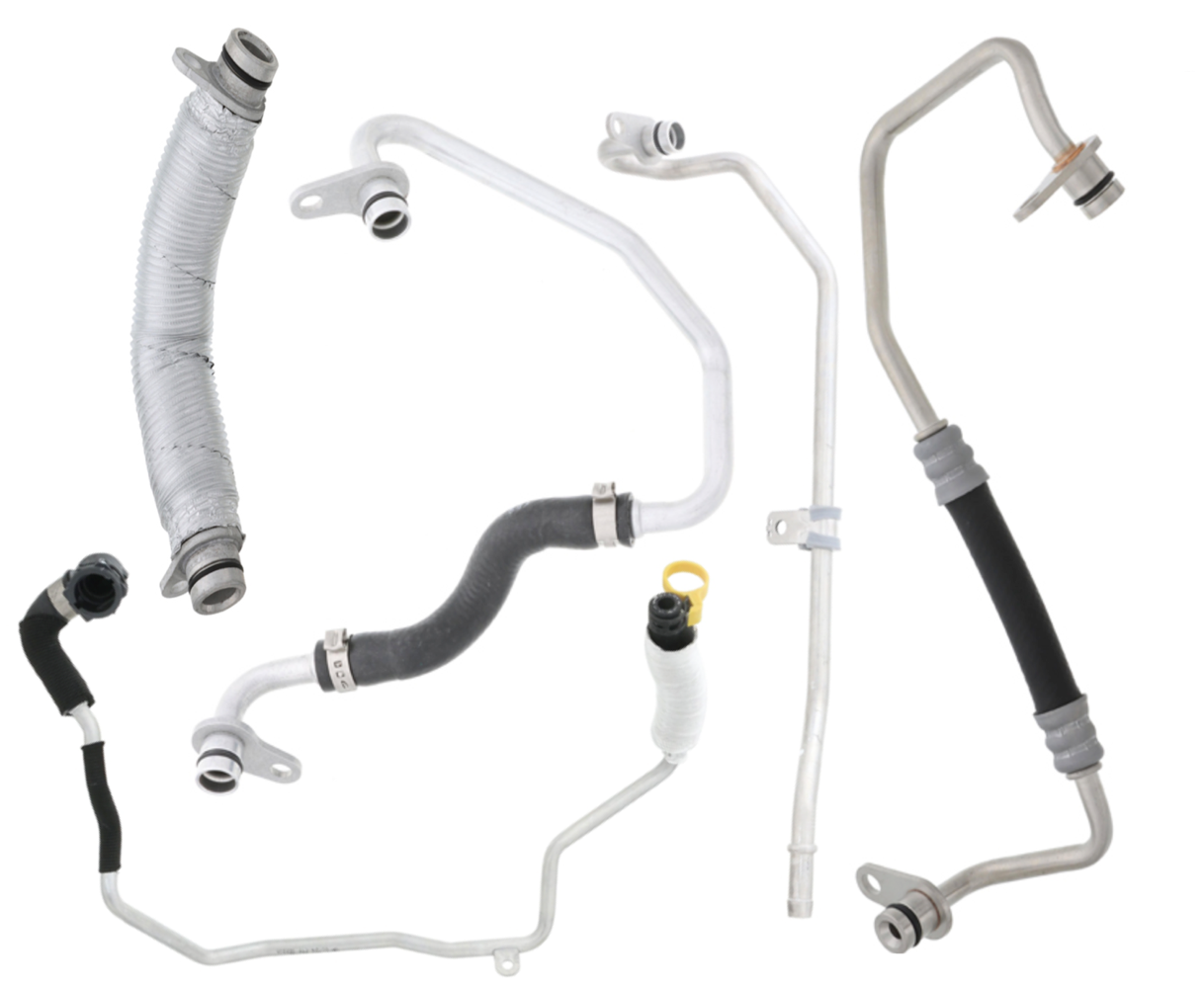 BMW G11/G12 740i Turbocharger Coolant & Oil Line Refresh Kit OEM