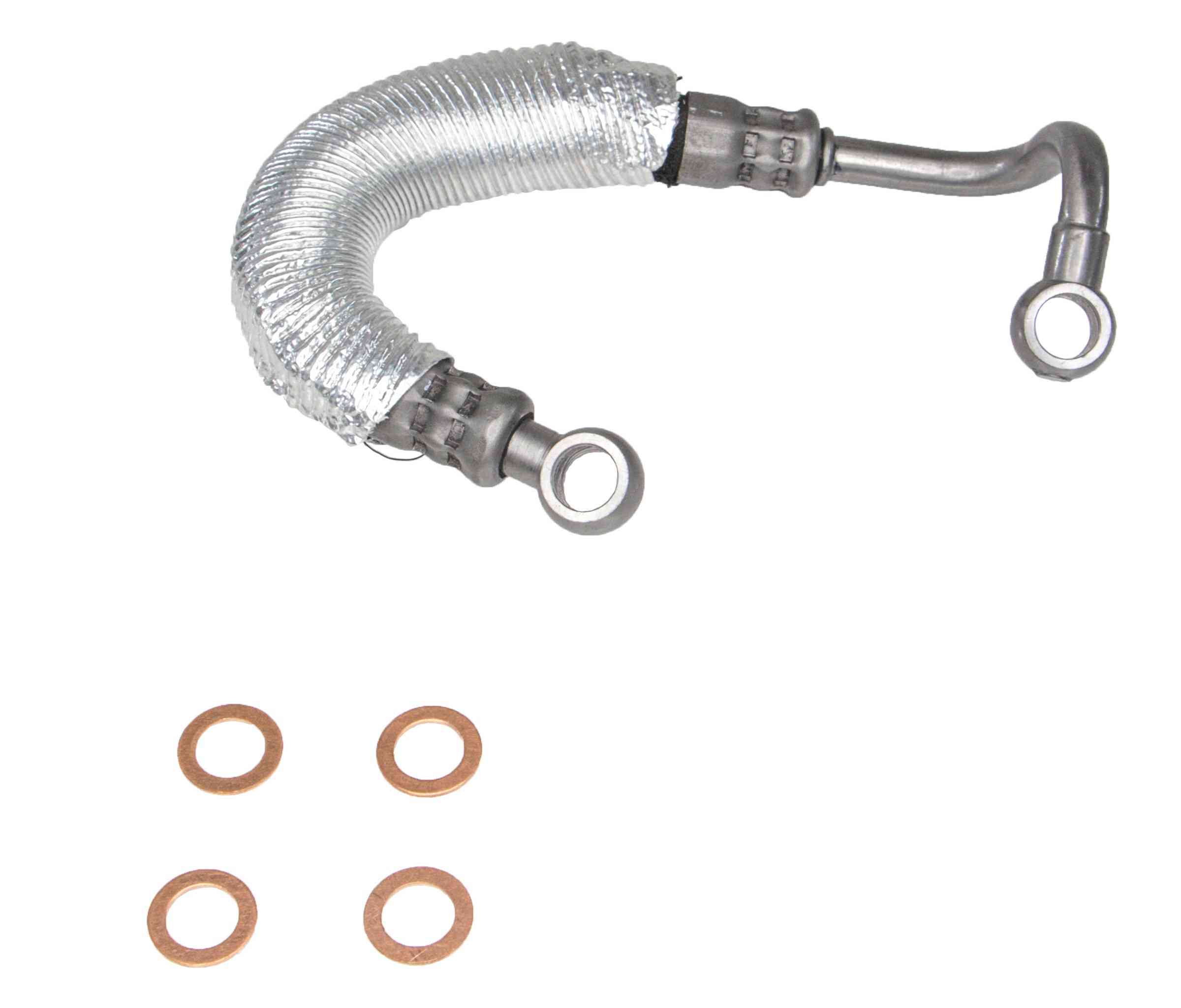 BMW E9X X5 335d Turbocharger Oil Line - Distribution Piece to Upper Turbocharger 11427795971 – image 4