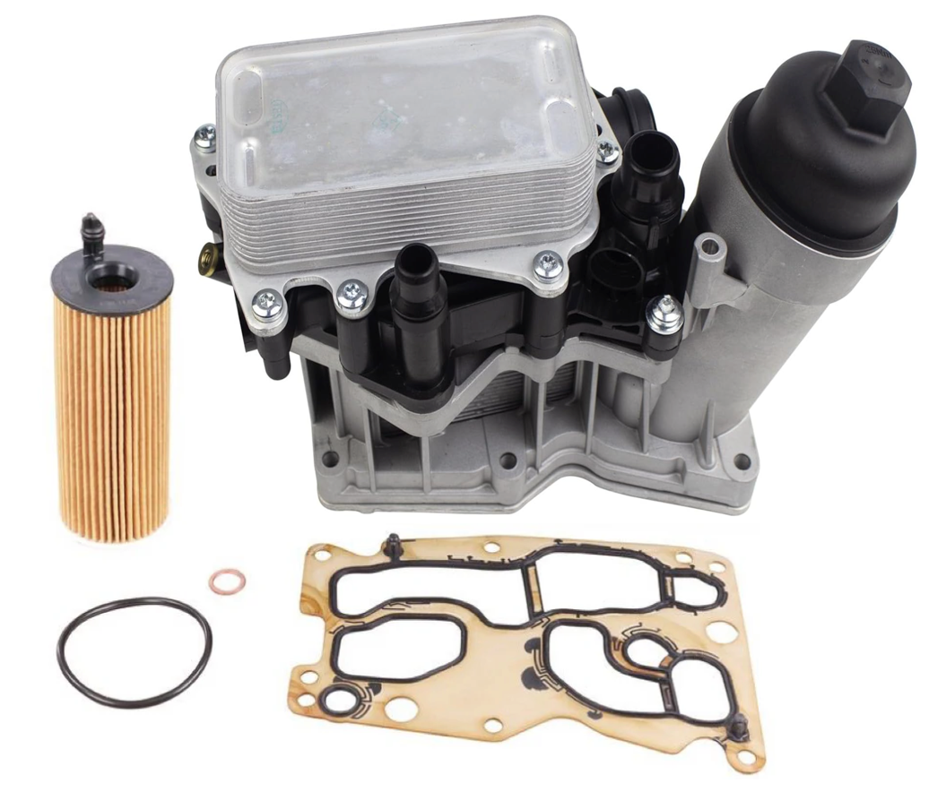 BMW F30 328d Oil Filter Housing W/Cooler By RhineWerks W/OEM Filter 11428507697 (Aluminum Upgrade) – image 2