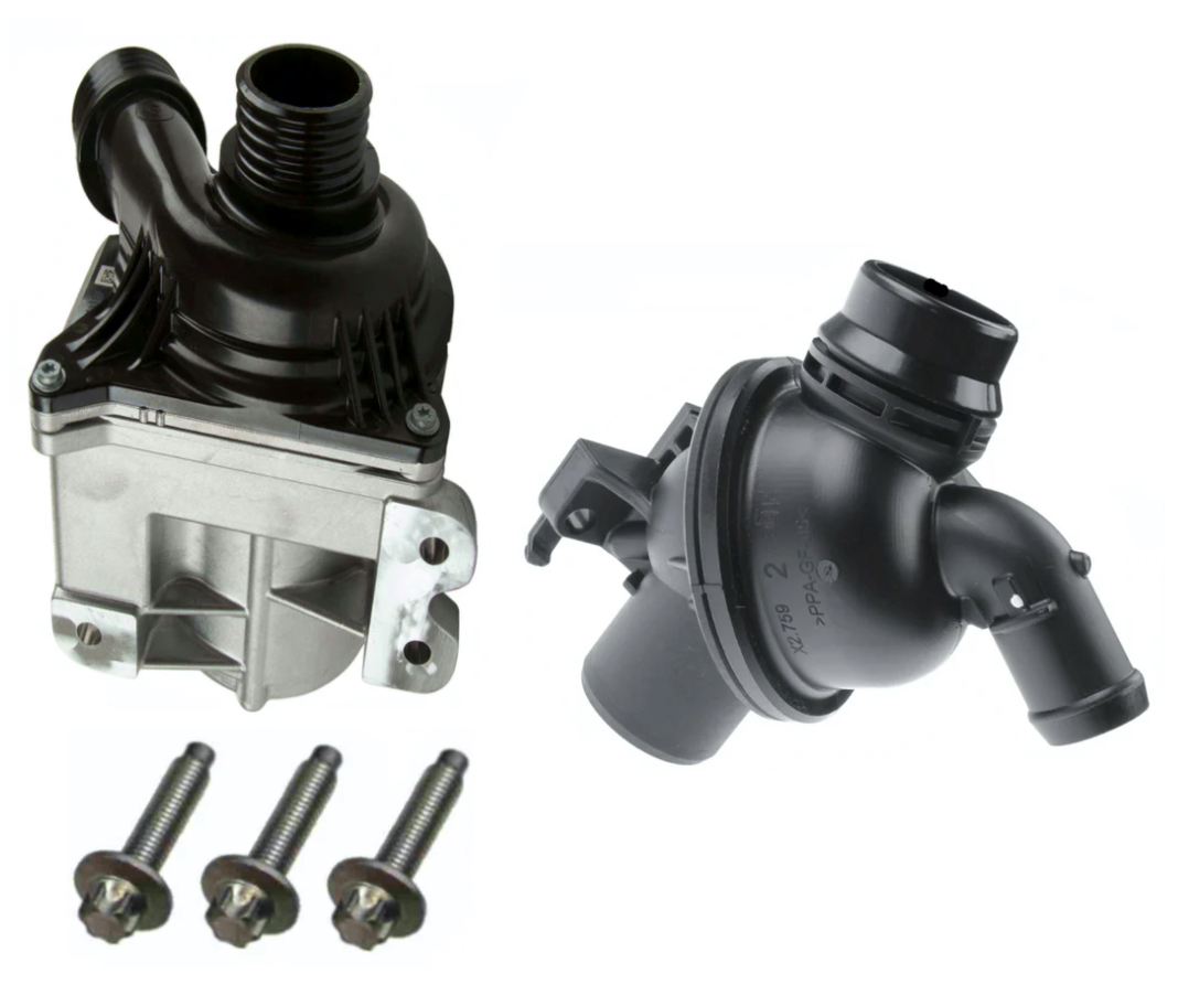 BMW F10 535i Electric Engine Cooling Water Pump & Thermostat Kit By RhineWerks 11515A05704 – image 5