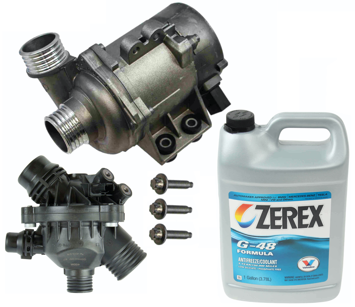 BMW E70 X5 3.0si & xDrive30i New Electric Water Pump Kit OEM 11517586925 – image 11