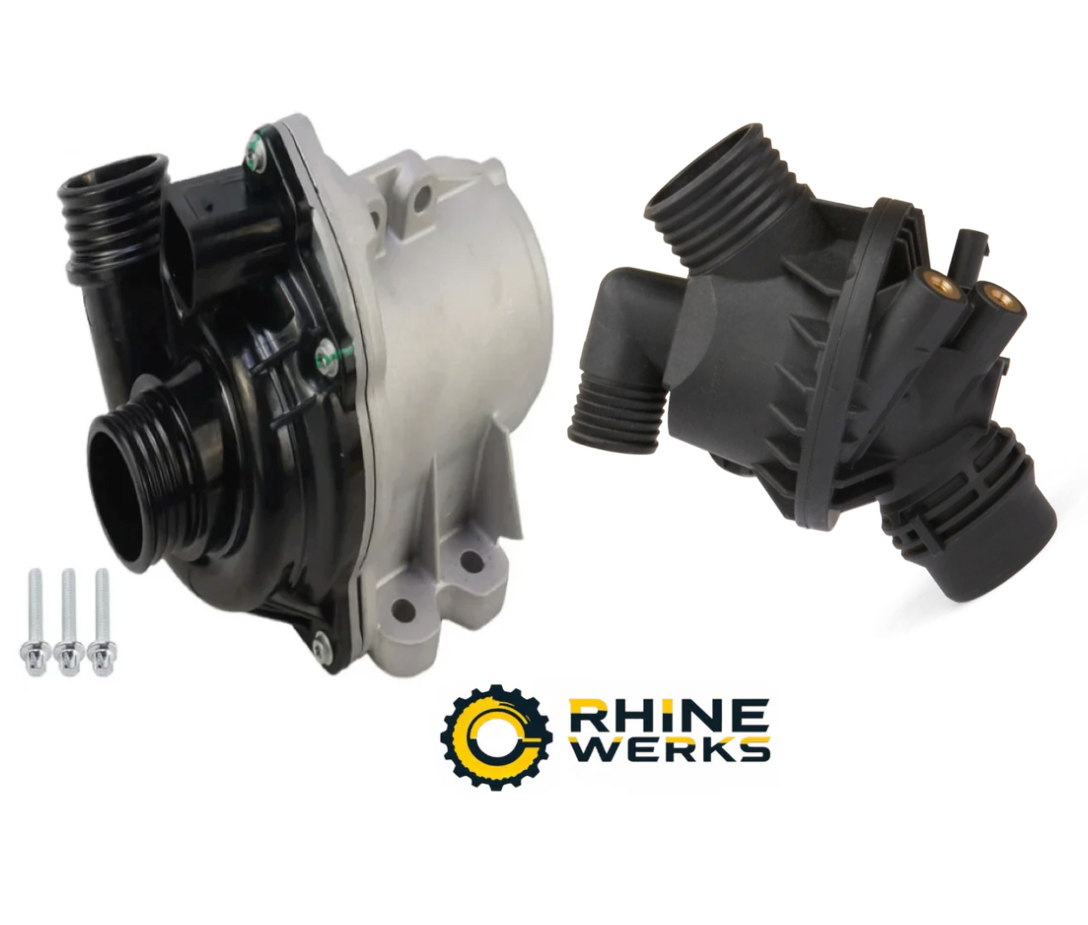 BMW F25 X3/X4 xDrive35i Electric Water Pump & Thermostat Kit By RhineWerks 11515A05704