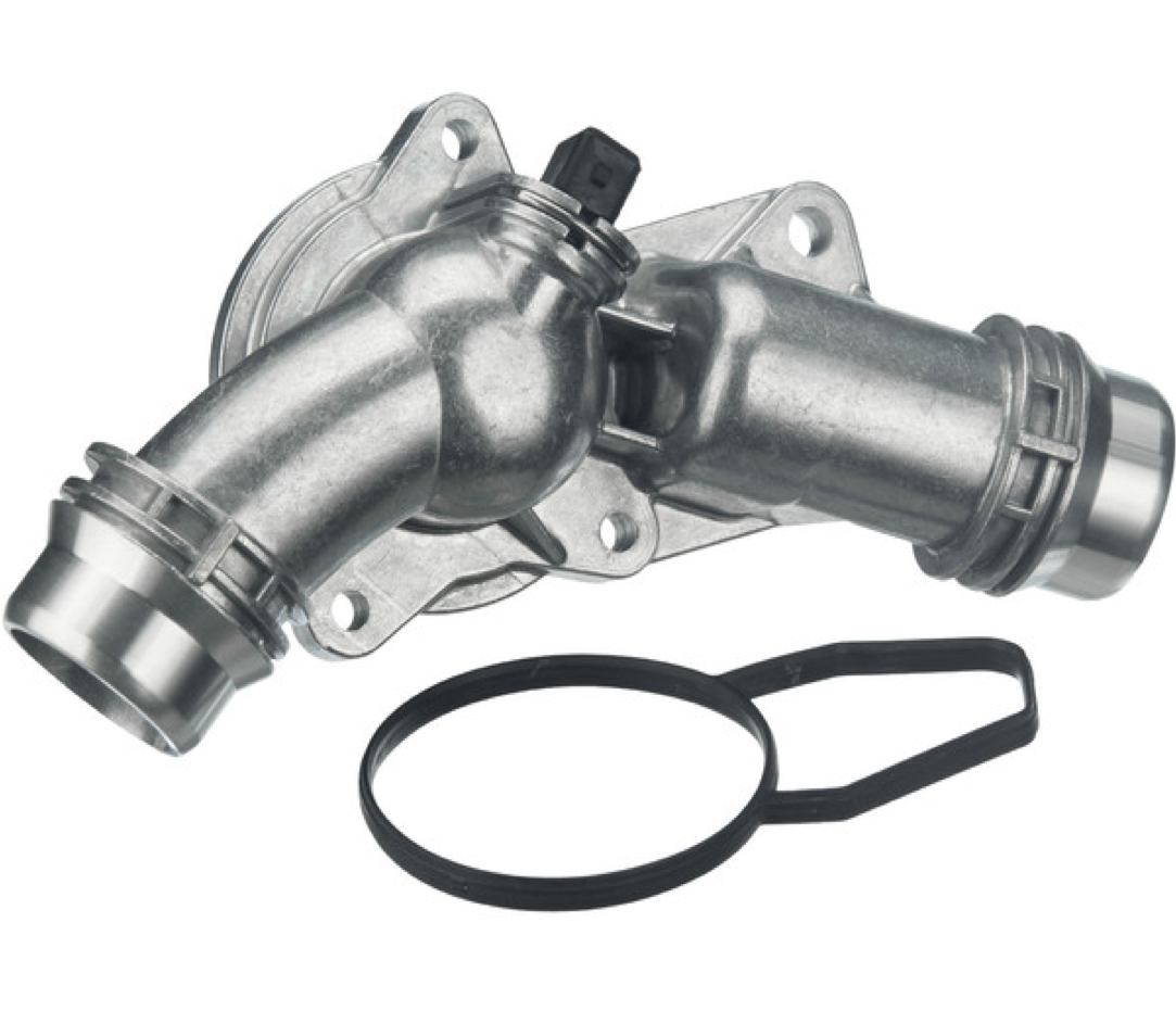 BMW E39 5-Series Thermostat With Housing By Uro 11537509227 (Aluminum Upgrade)