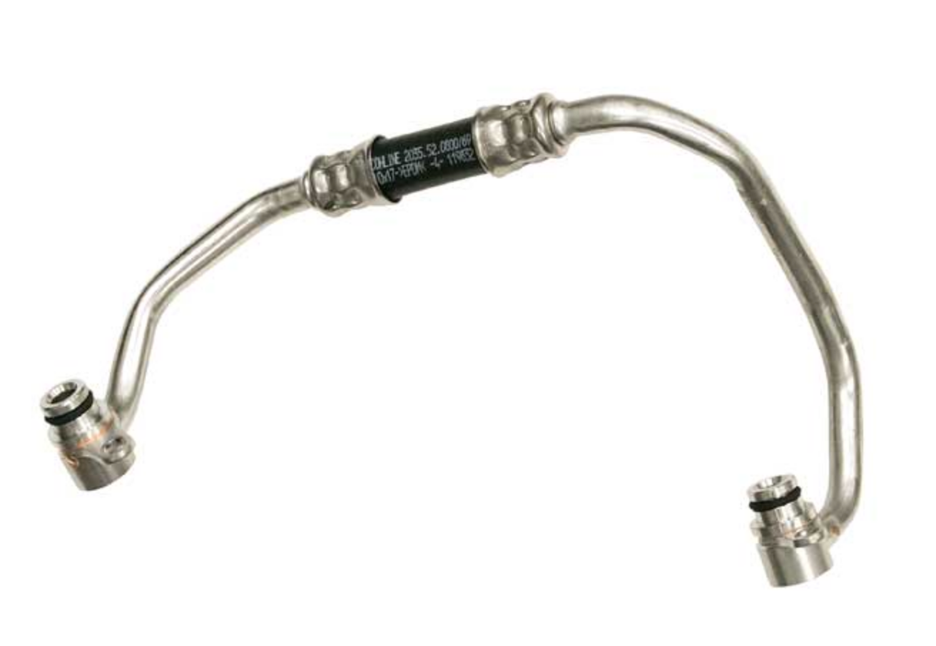 BMW E9X 335i Turbocharger Coolant Line-Cyl 1-3 OEM (Feed) 11537558899 – image 2