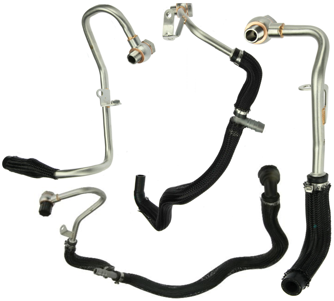 BMW F01/F02 750i & 750li Turbo Coolant Line Refresh Kit By Uro 11537578687 (Upgrade)