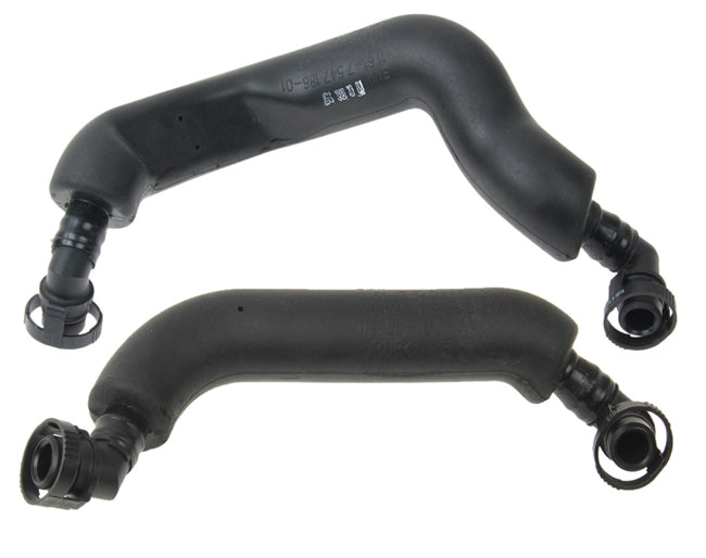 BMW E65 750i Valve Cover Hose Set By Febi 11617547185 & 11617547186