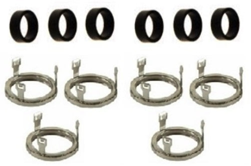 BMW E9X 335i N54 Fuel Injector Seal Kit OEM 13537584315