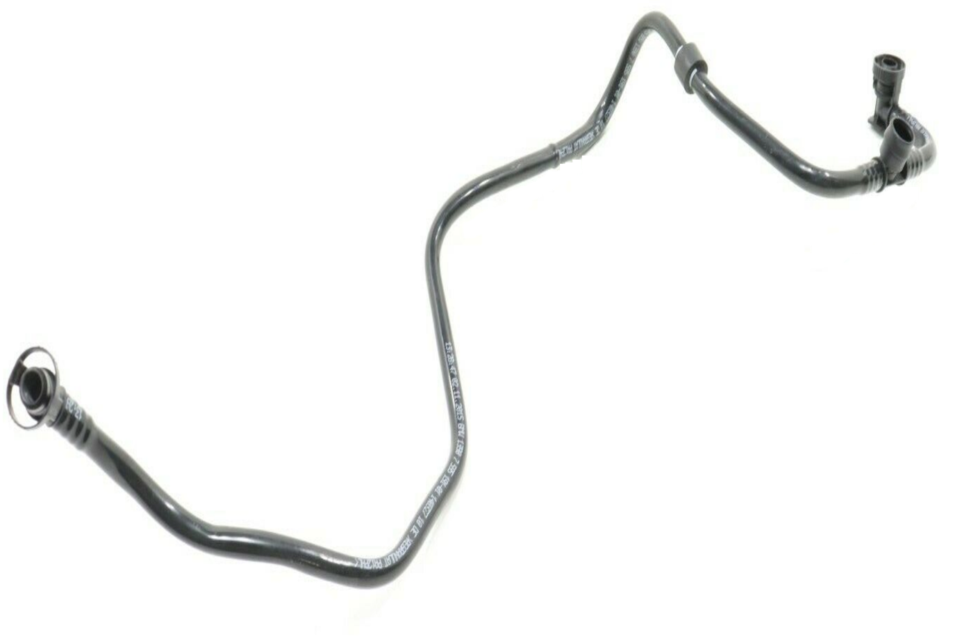 BMW F15 X5 35i Fuel Tank Breather Hose With Sucking Jet Pump OEM 13907595191