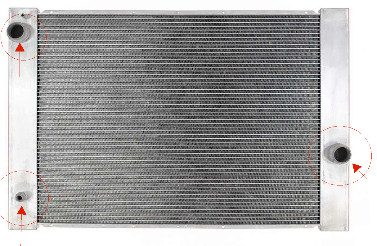BMW E60/E61 5-Series Radiator By Nissens 17117534914 or 17117519209 – image 2