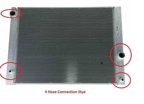 BMW E60/E61 5-Series Radiator By Nissens 17117534914 or 17117519209 – image 3