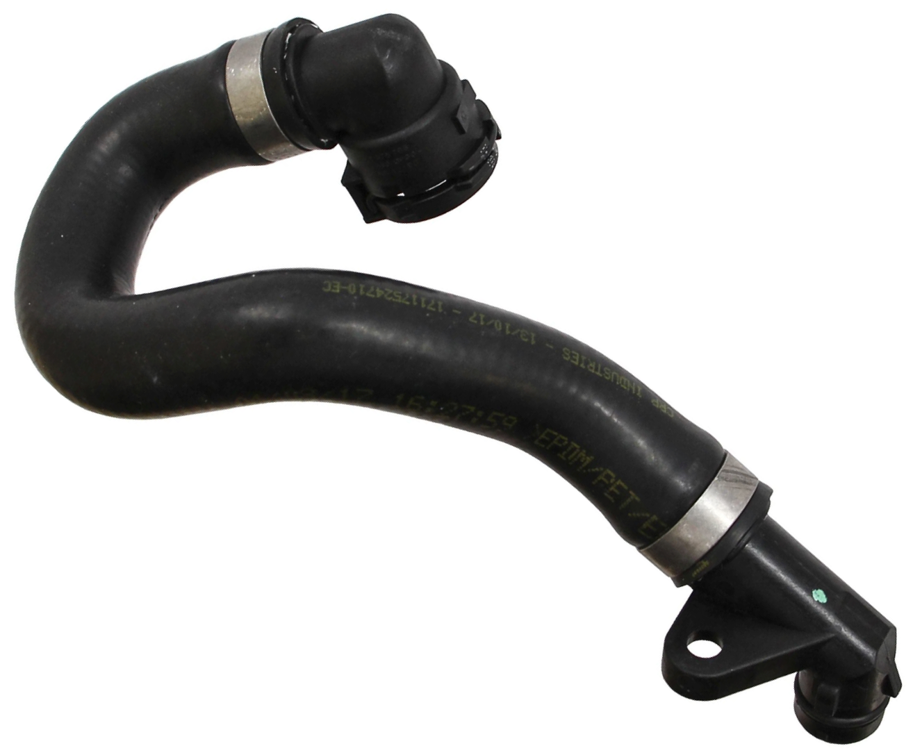 BMW E9X 3-Series Water Hose - Radiator to Auto Trans Oil Cooler OEM 17117524710