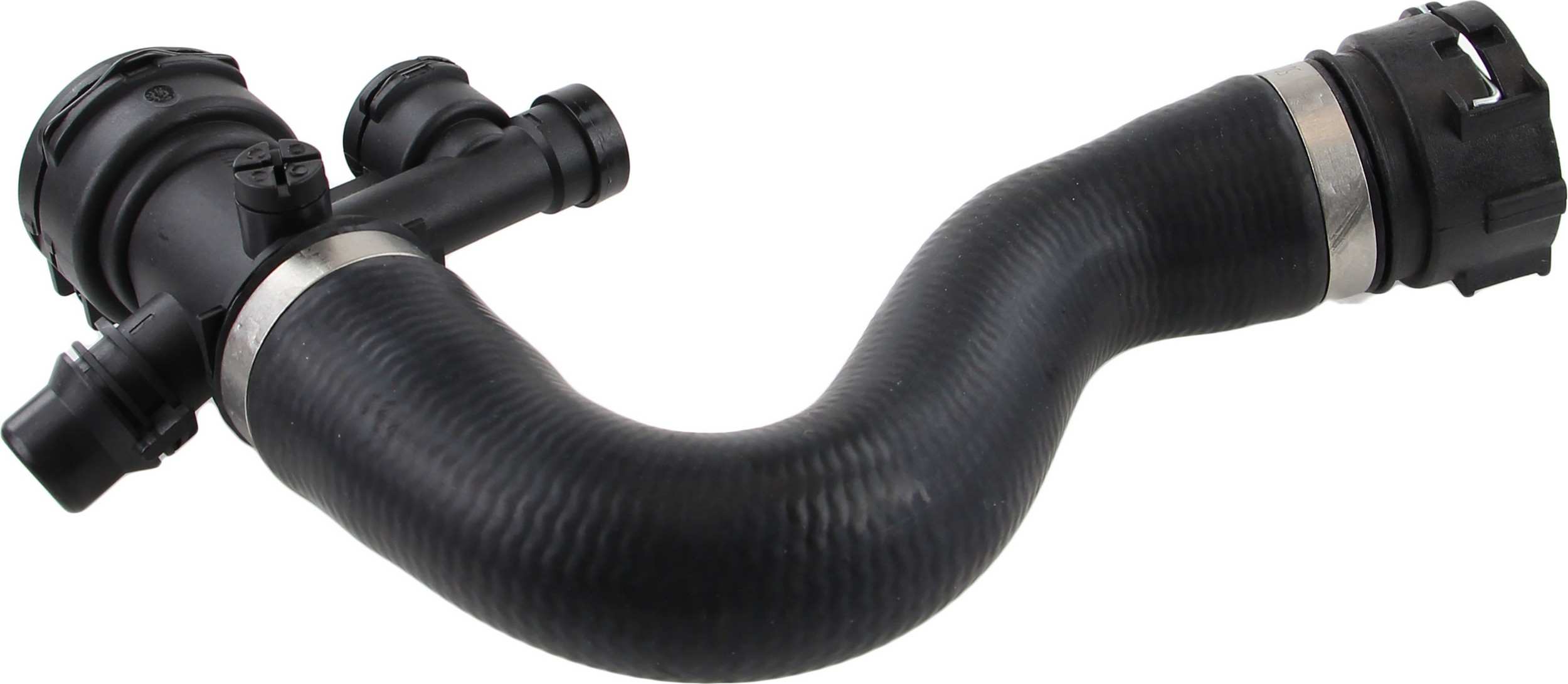 BMW E83 X3 Upper Engine Cooling Radiator Hose OEM 17123415433 (2007-2010) – image 2