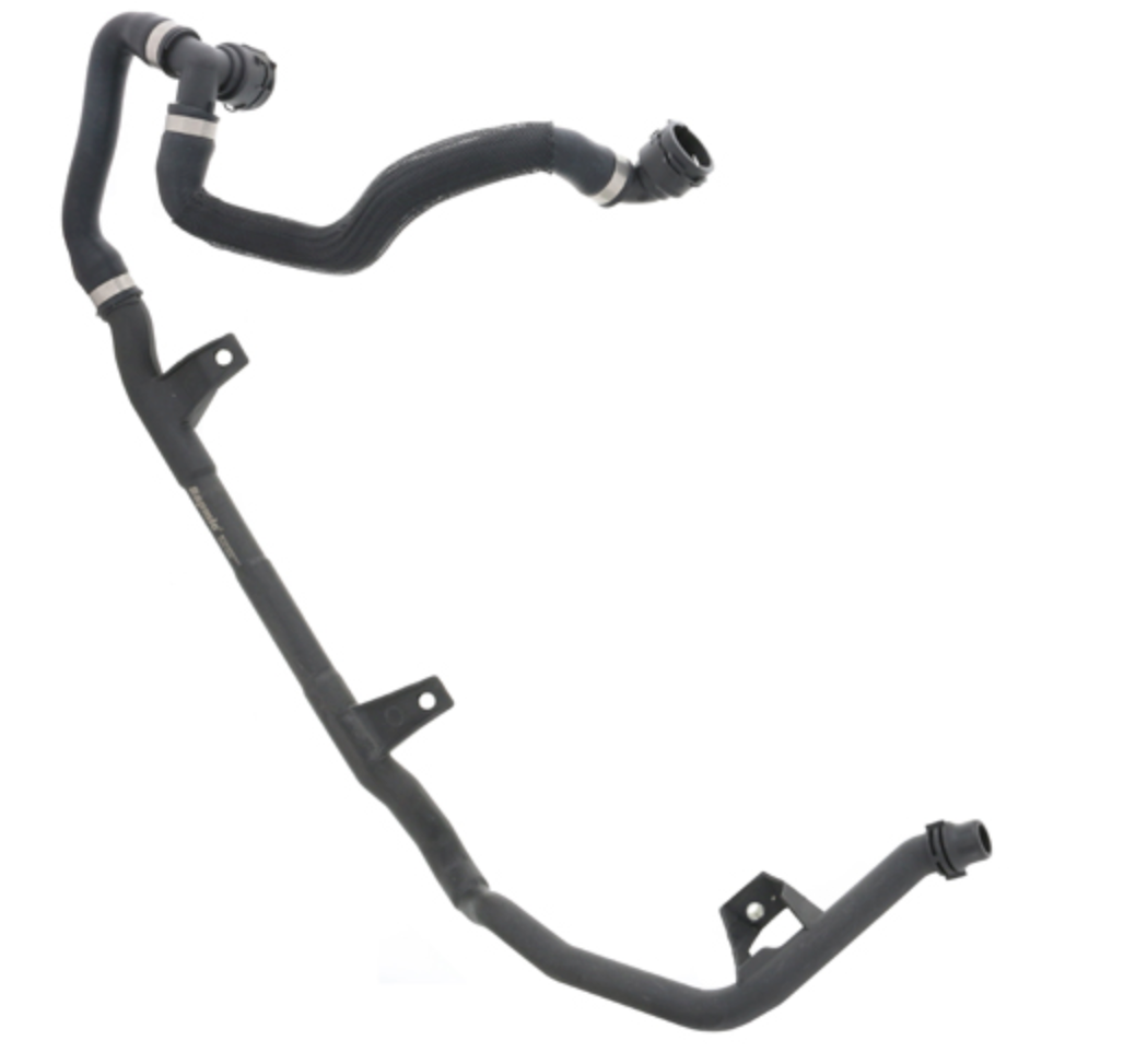 BMW E9X 335i Expansion Tank, Thermostat, Heater Hose (3-Way Hose) By Bapmic 17127548229