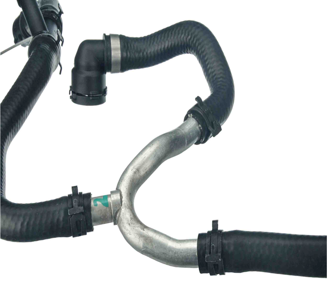 BMW E60 535i Water Hose Assembly-Expansion Tank, Thermostat (3-Way Hose) By Uro 17127560971 – image 2