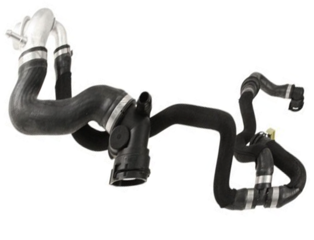 BMW 750i & 750li Upper Radiator Hose Assembly OEM 17127595252 (2013-2015) – image 2