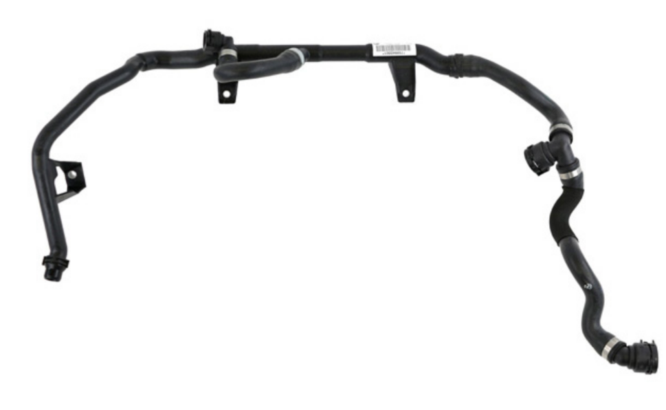 BMW E9X 335i Engine Cooling Water Hose Assembly OEM 17127599455 (2011-2013)