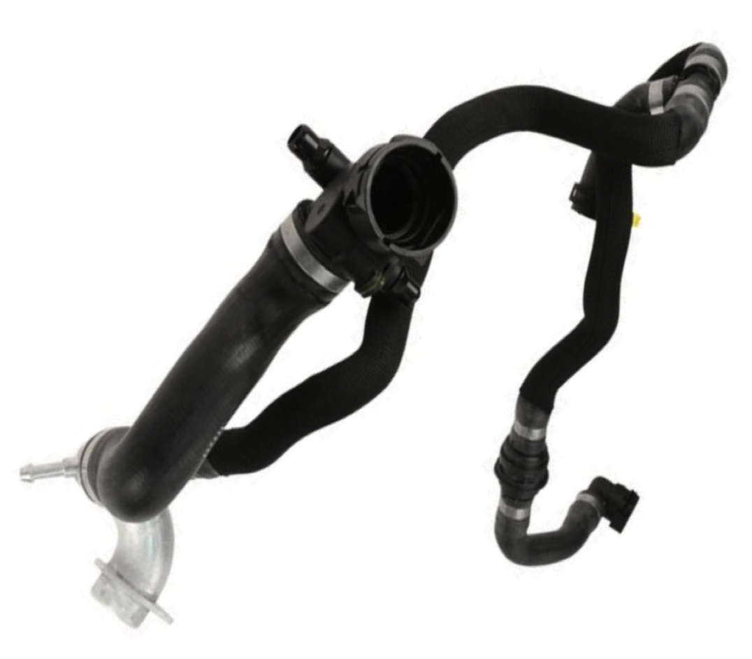 BMW F01 750i & 750li Upper Engine Cooling Radiator Hose Assembly OEM 17127600131
