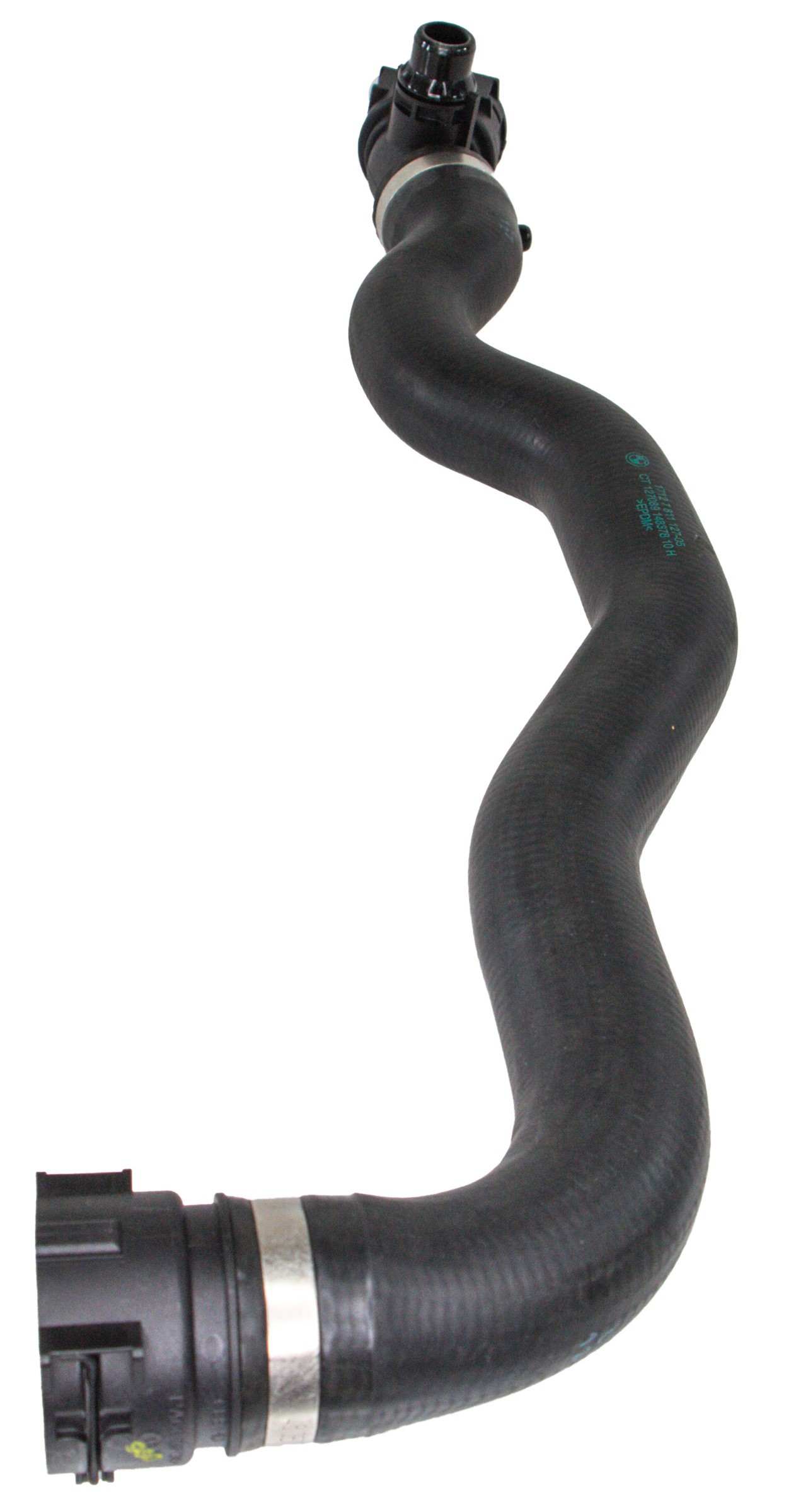 BMW F30 328d Upper Engine Cooling Radiator Hose OEM 17127811127 – image 4