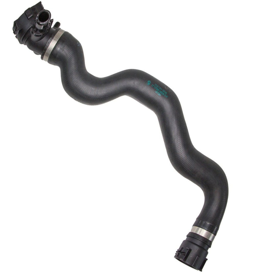 BMW F30 328d Upper Engine Cooling Radiator Hose OEM 17127811127