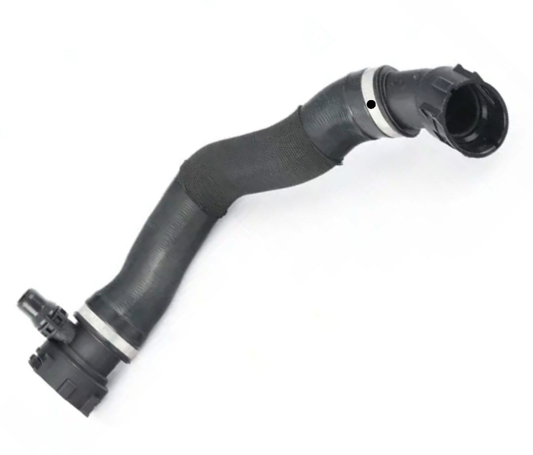BMW F15 X5 35d Upper Radiator Coolant Hose OEM 17128514218