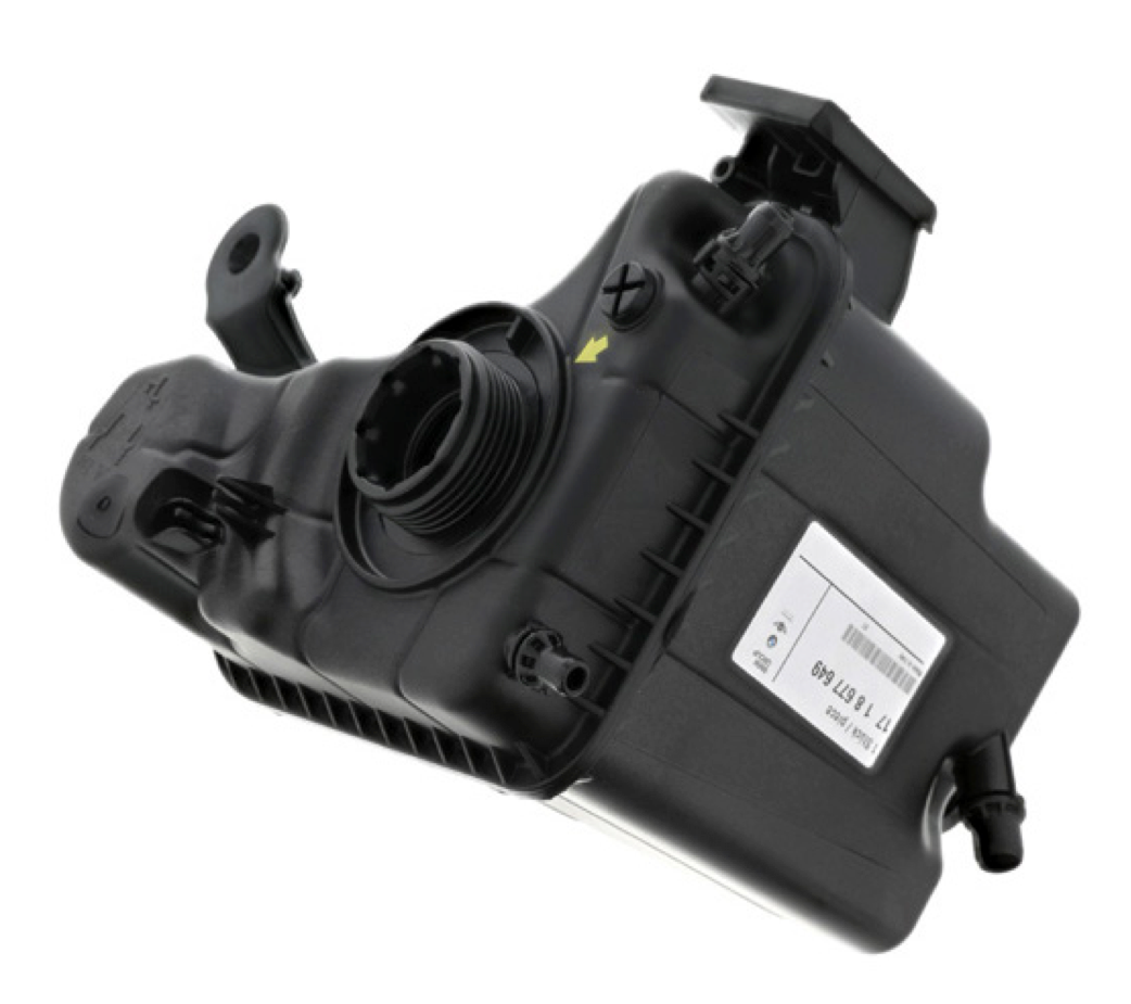 BMW F30 3-Series Engine Coolant Expansion Tank OEM 17138677649 (2017-2019)