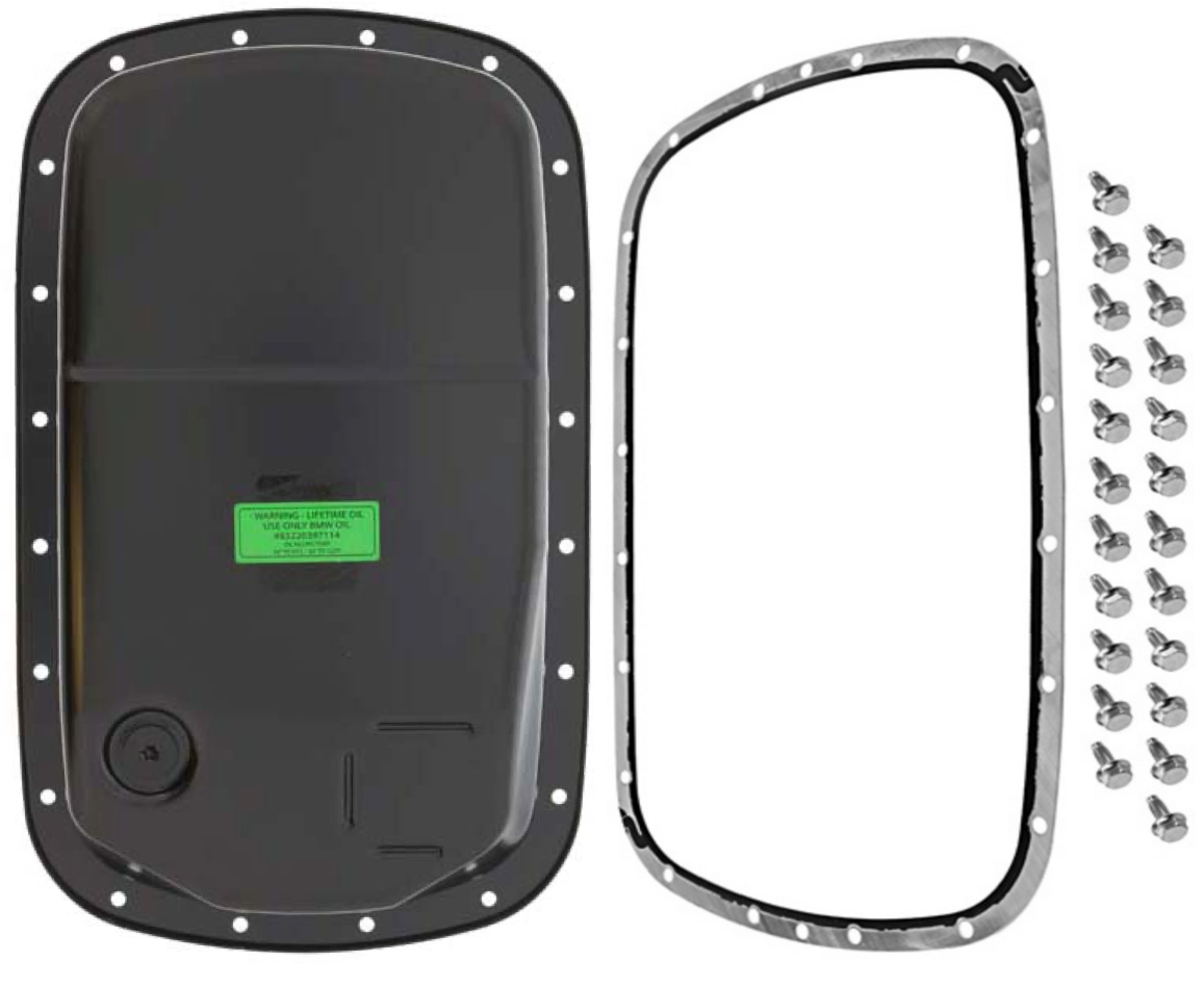 BMW E46 3-Series Automatic Transmission Pan W/ Gasket By Uro (A5S360R/390R) 24117533733