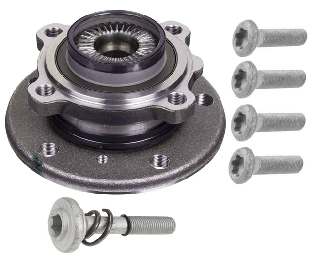 BMW F30 3-Series xDrive Front Wheel Bearing Assembly Kit OEM 31206876844