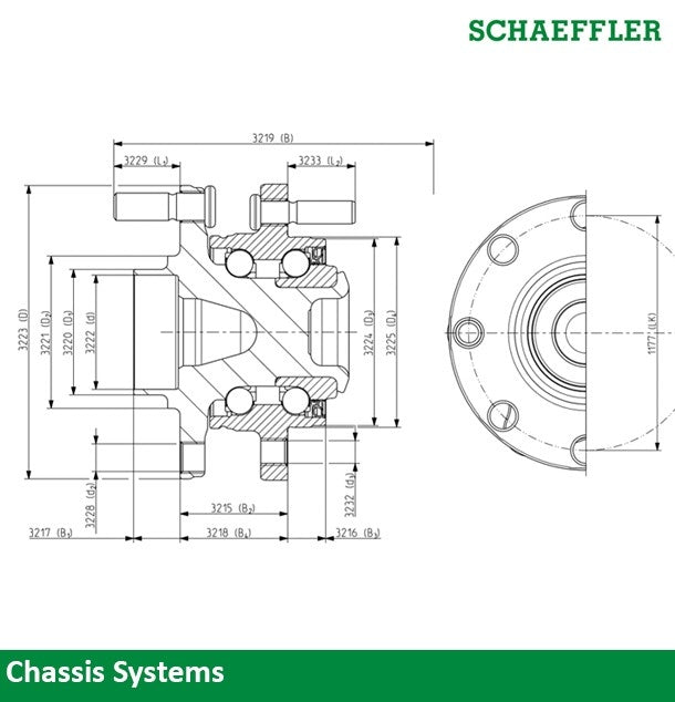 BMW G05 X5 Front Wheel Bearing Assembly OEM 31206890070 – image 3