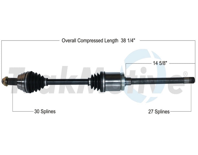 BMW F15 X5 New Right Front Axle Assembly By Surtrak 31607607938