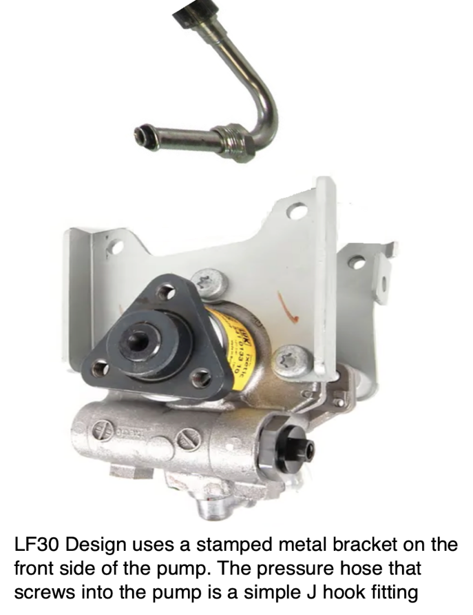 BMW E46 3-Series Rebuilt LF30 Power Steering Pump 32416756582 – image 2