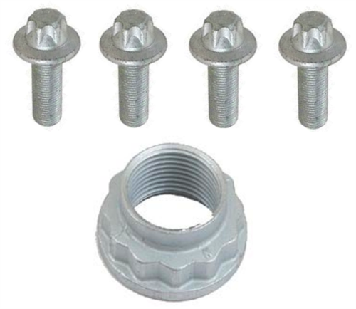 BMW E39 5-Series Rear Wheel Hub Bolt & Nut Kit 33321093661