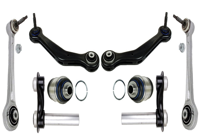BMW E38 7-Series 8 Piece Rear Suspension Control Arm Kit OEM