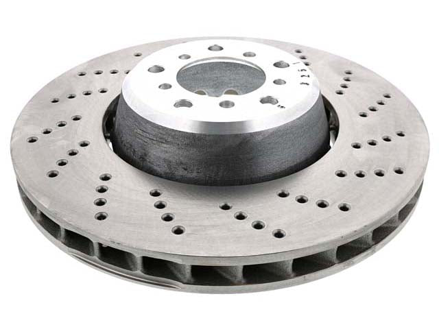 BMW E60 M5 Front Brake Rotor OEM 34112282805 or 34112282806 – image 3