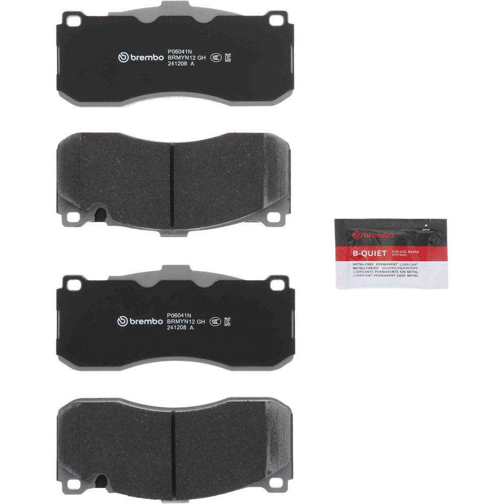 BMW 135i Front Ceramic Brake Pads By Brembo 34116786044 and 34116797860 – image 2