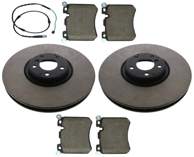 BMW F15 X5 Front Brake Kit W/ Ceramic Pads & Sensor (W/M Performance Brakes)