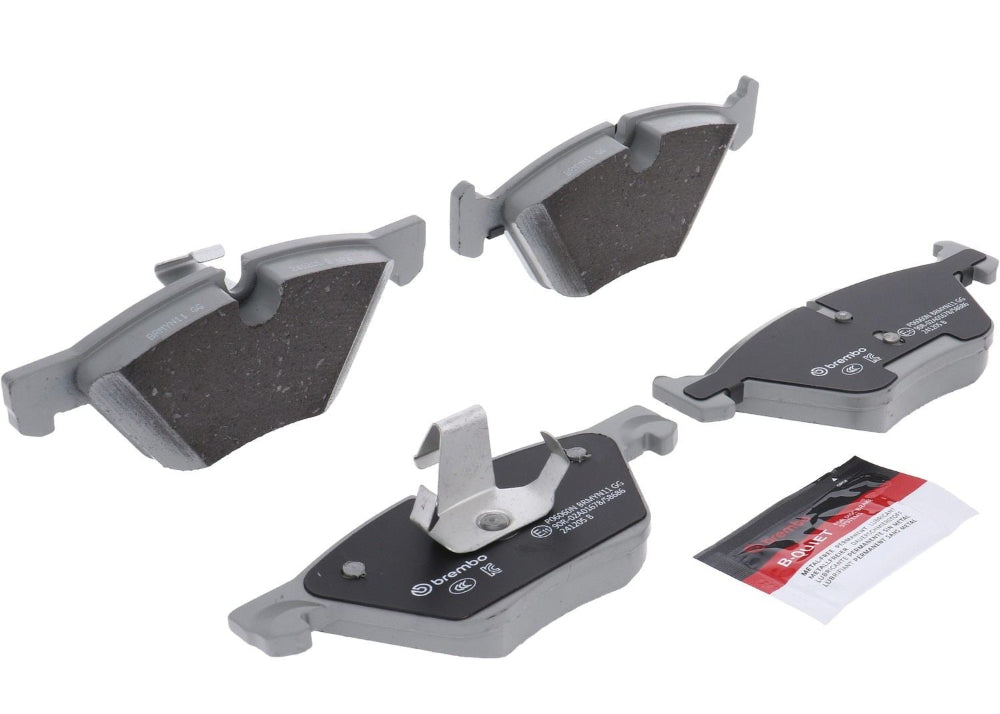 BMW F10 5-Series Front Ceramic Brake Pad Set By Brembo 34116872632 or 34116871557