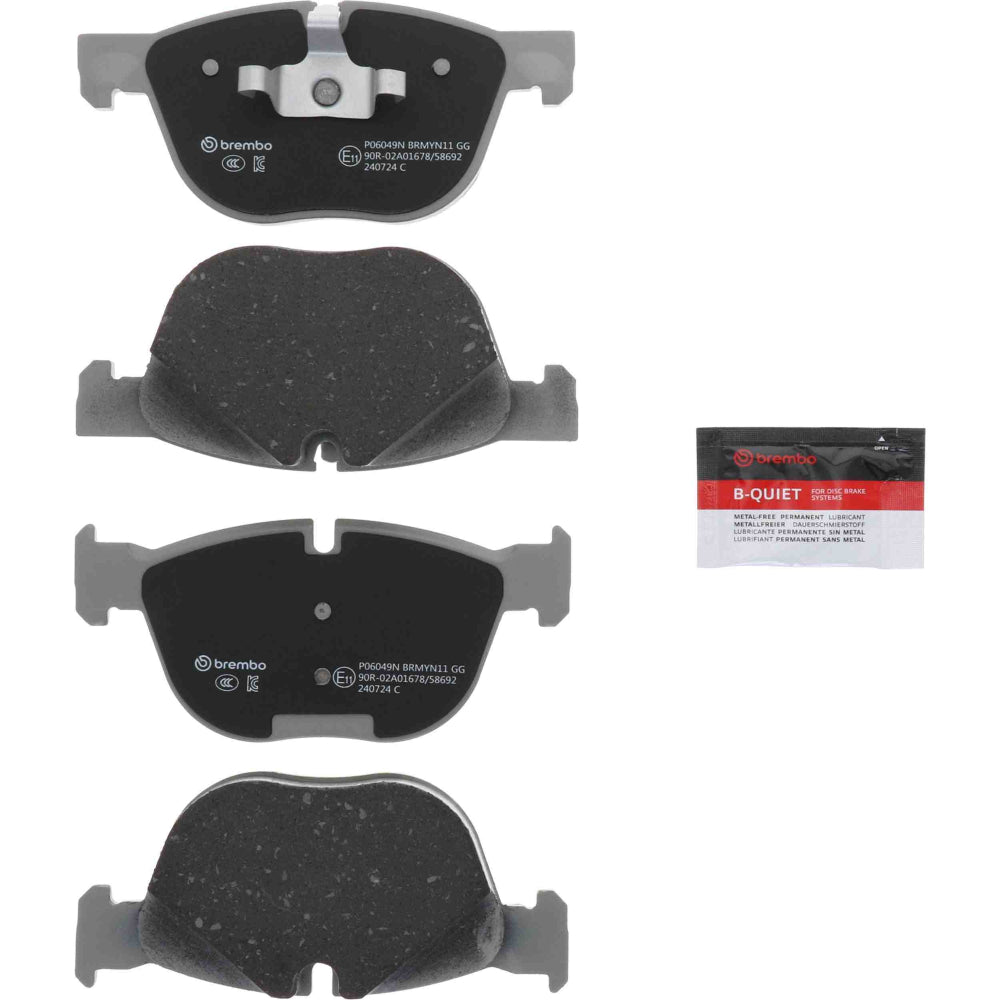 BMW E70 X5 Front Ceramic Brake Pad Set By Brembo 34116852253 – image 4