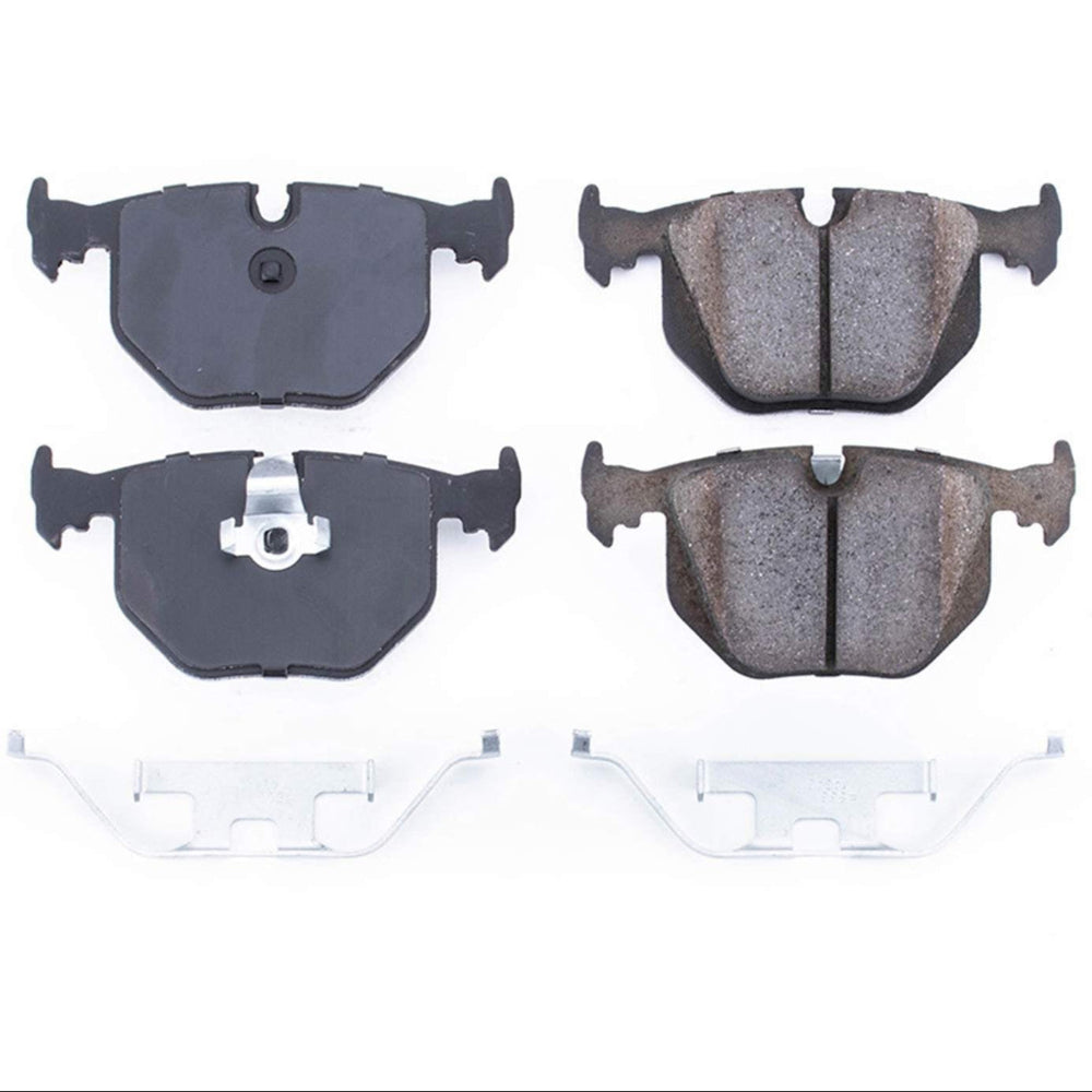 BMW E38 7-Series Rear Ceramic Brake Pad Set By PowerStop 34216761250